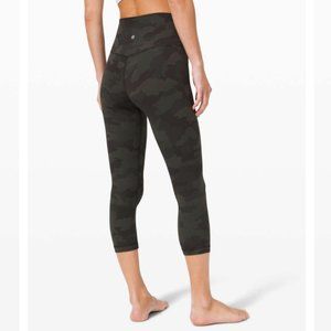 LIKE NEW Lululemon Align Pant 21" - Heritage 365 Camo Dark Olive Multi 4